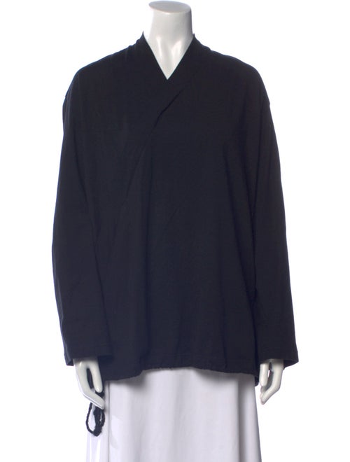 S'YTE V-Neck Long Sleeve Sweatshirt