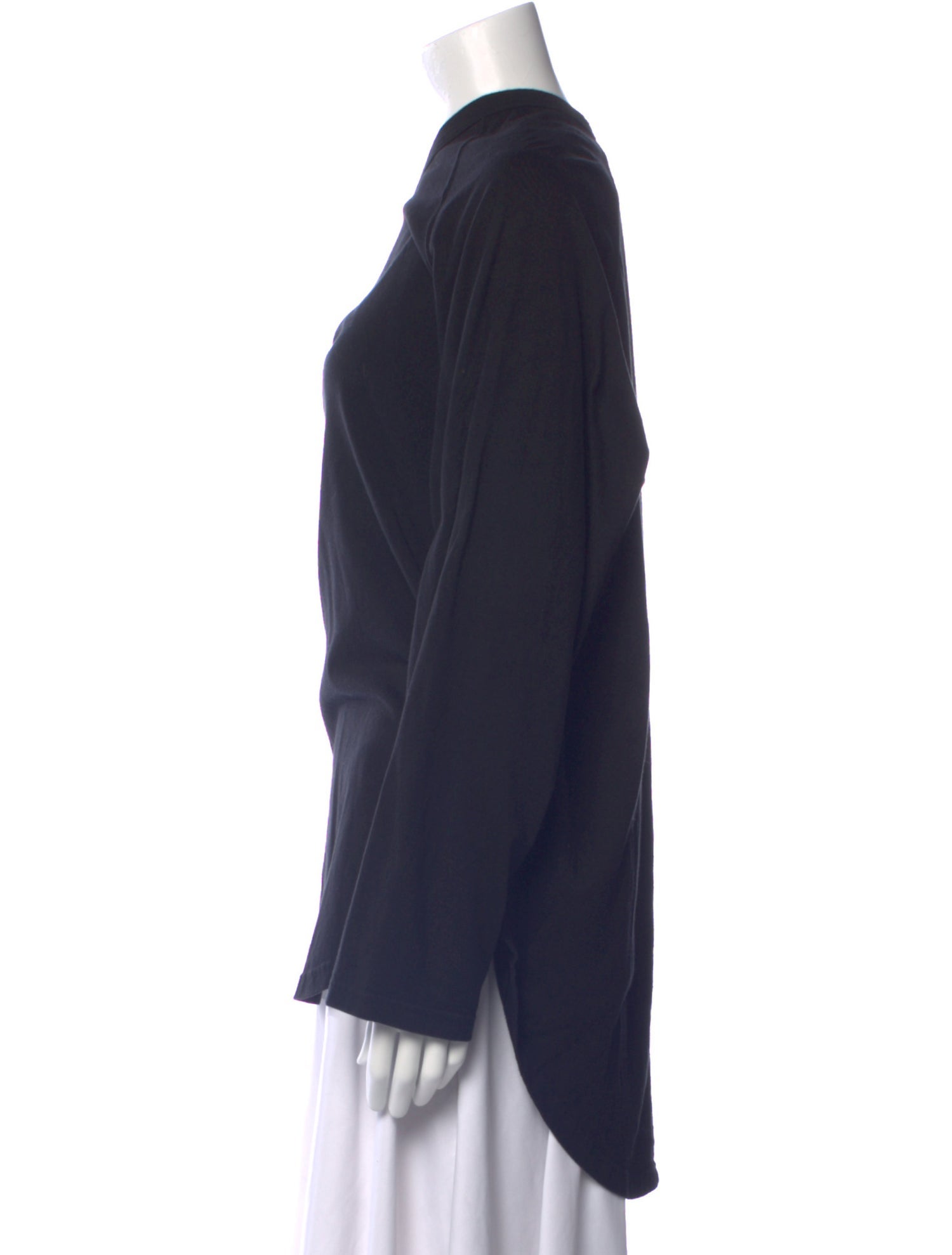 S'YTE Mock Neck Long Sleeve Sweatshirt