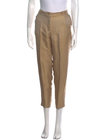 Sézane Pants Printed Skinny Leg Us6, Fr38 | M