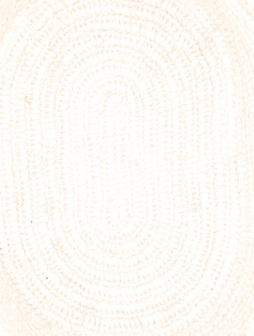 Sézane Raffia Bucket Bag