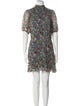 Sézane Floral Print Mini Dress