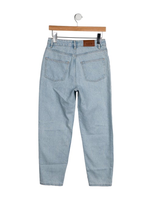 Sézane High-Rise Straight Leg Jeans