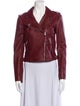 Sézane Leather Biker Jacket