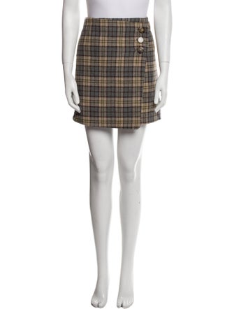 Sézane Wool Mini Skirt