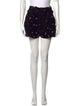Sézane Floral Print Mini Shorts