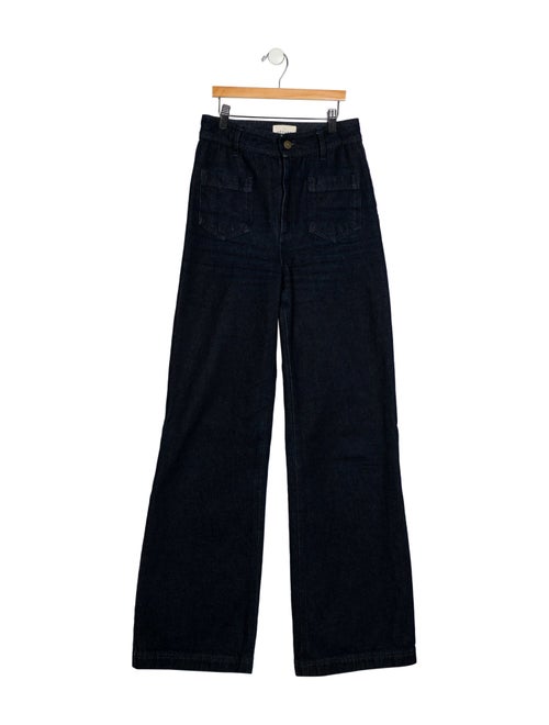 Sézane High-Rise Wide Leg Jeans