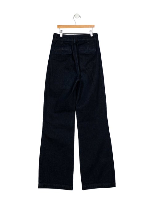 Sézane High-Rise Wide Leg Jeans