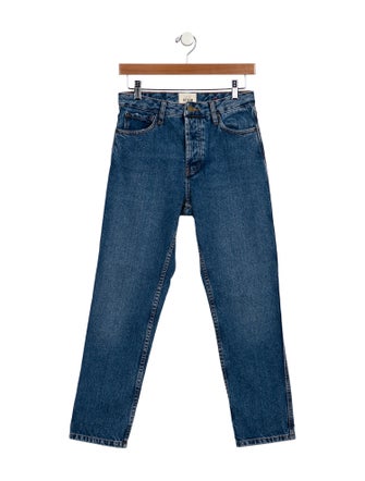 Sézane Mid-Rise Straight Leg Jeans