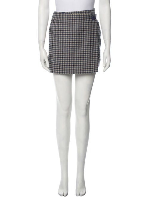 Sézane Wool Mini Skirt
