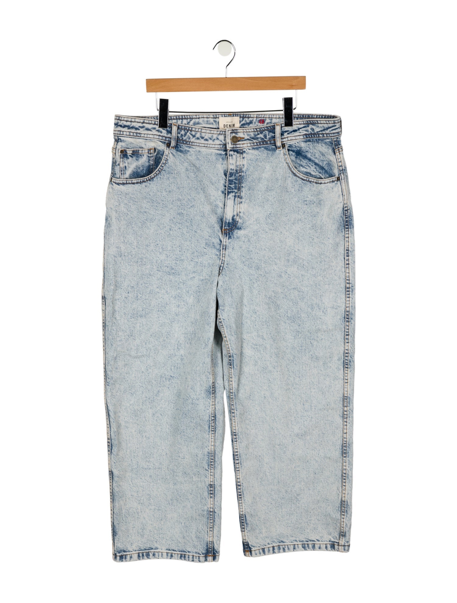 Sézane High-Rise Wide Leg Jeans