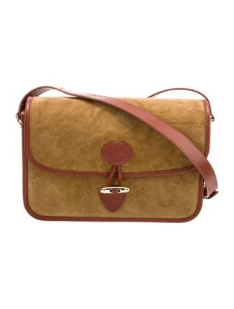 Sézane Suede Shoulder Bag