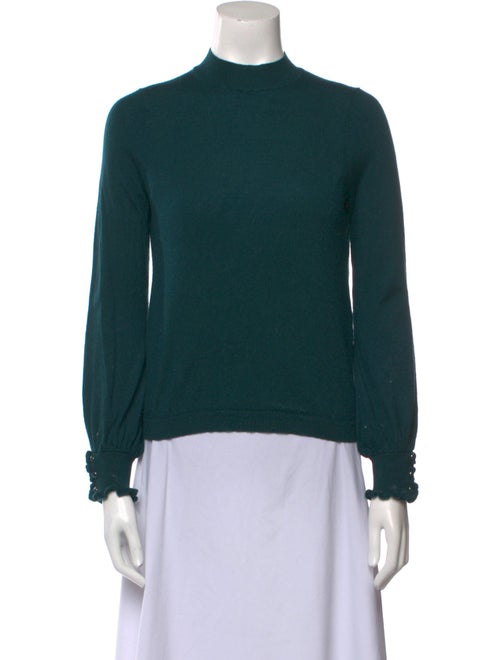 Sézane Merino Wool Mock Neck Sweater