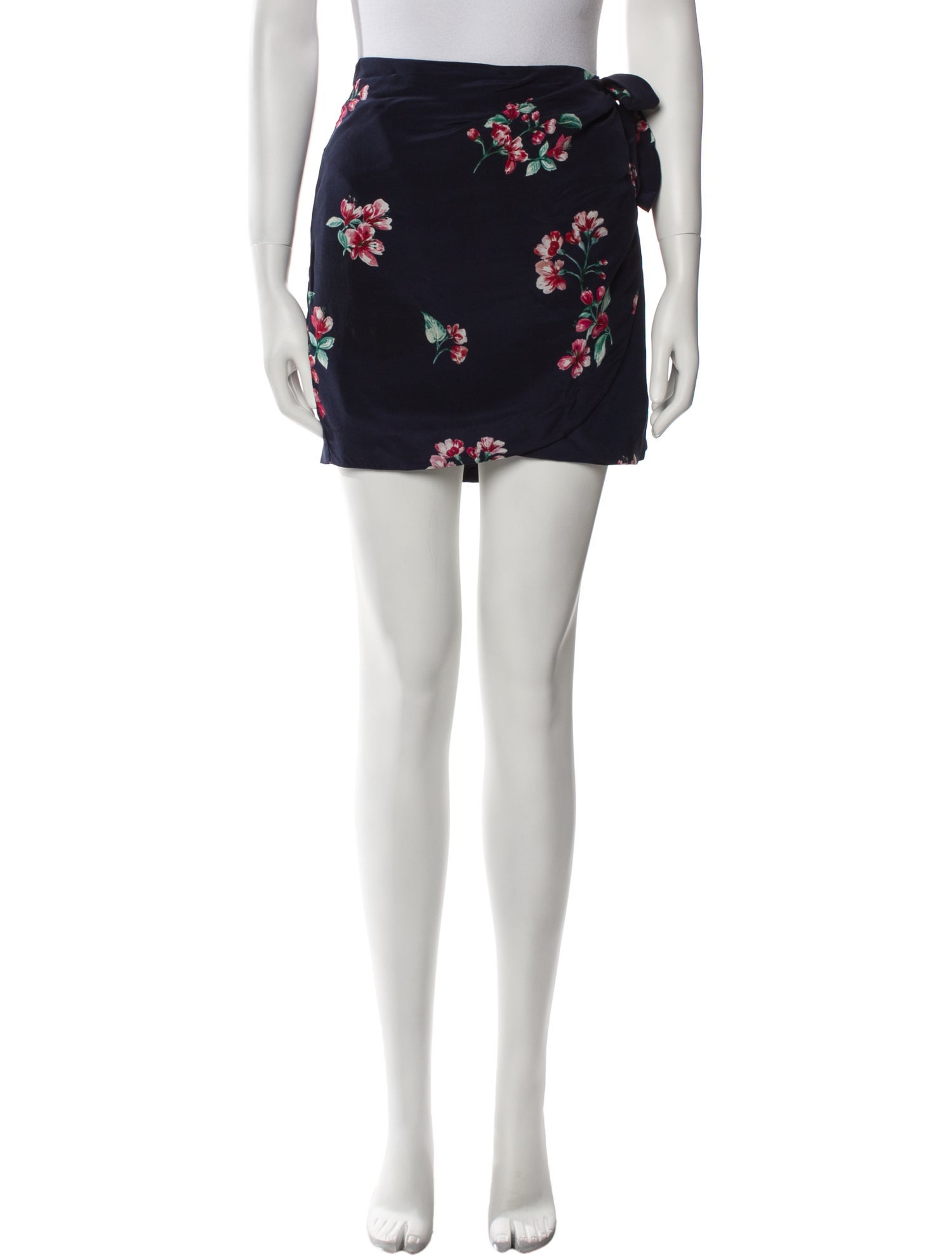 Sézane Silk Mini Skirt