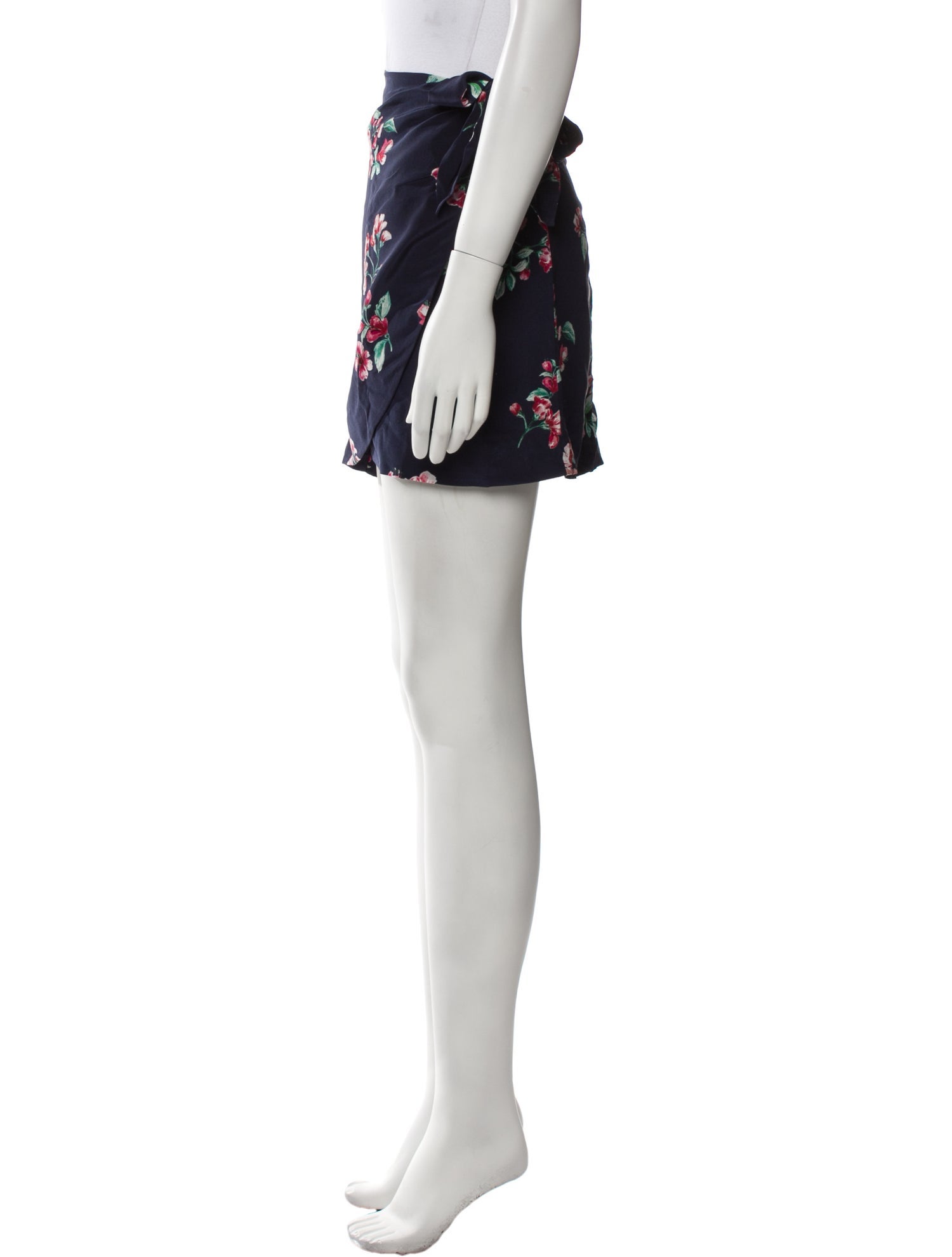 Sézane Silk Mini Skirt