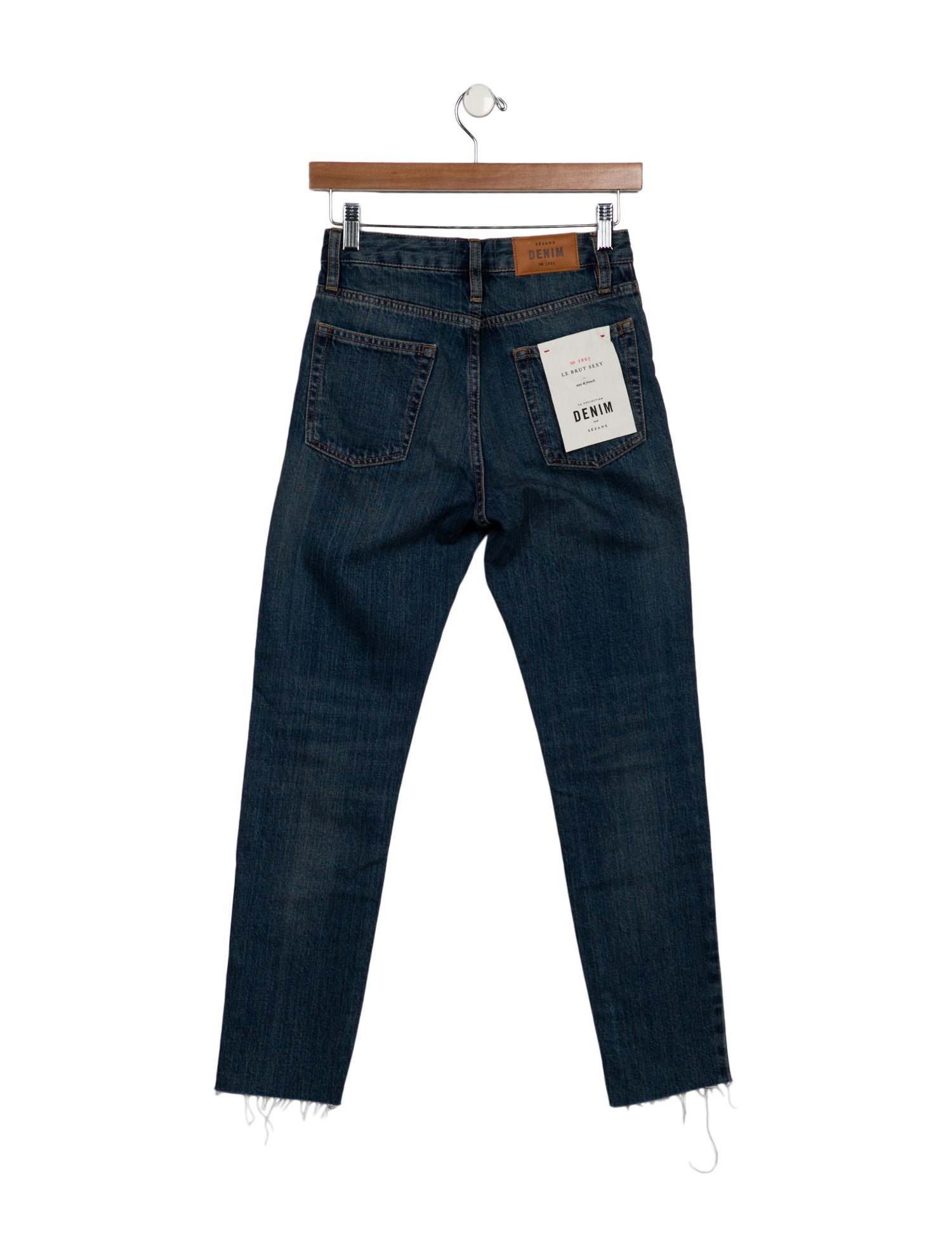 Sézane Mid-Rise Skinny Leg Jeans