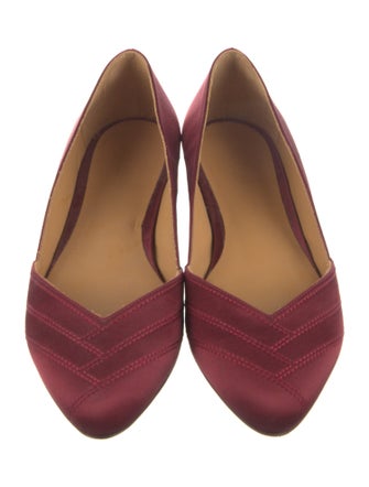 Sézane Satin Flats
