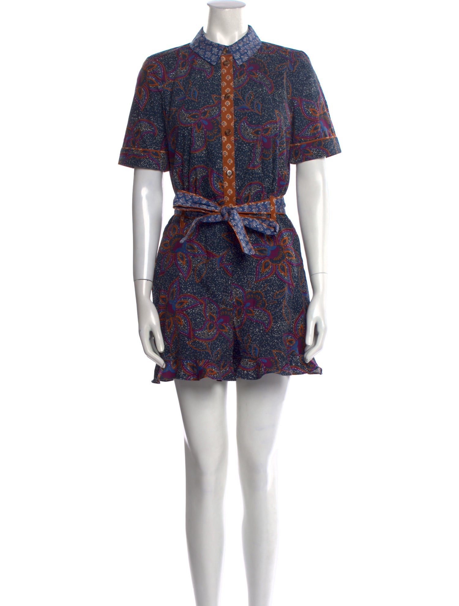 Sézane Floral Print Romper