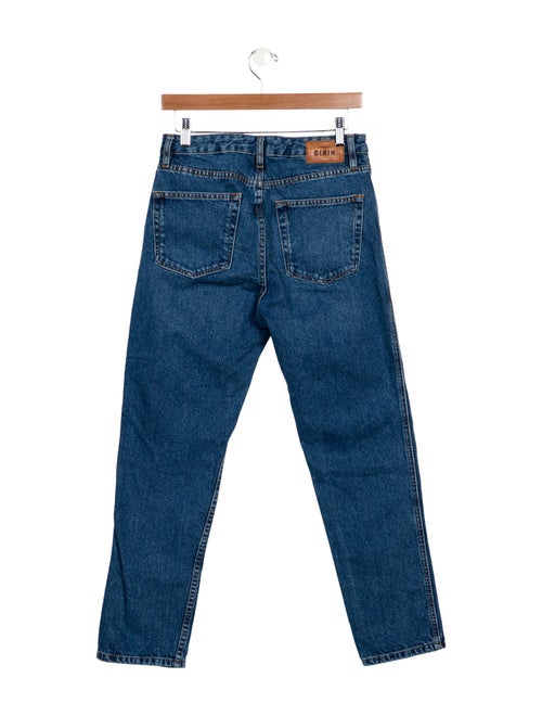Sézane High-Rise Straight Leg Jeans