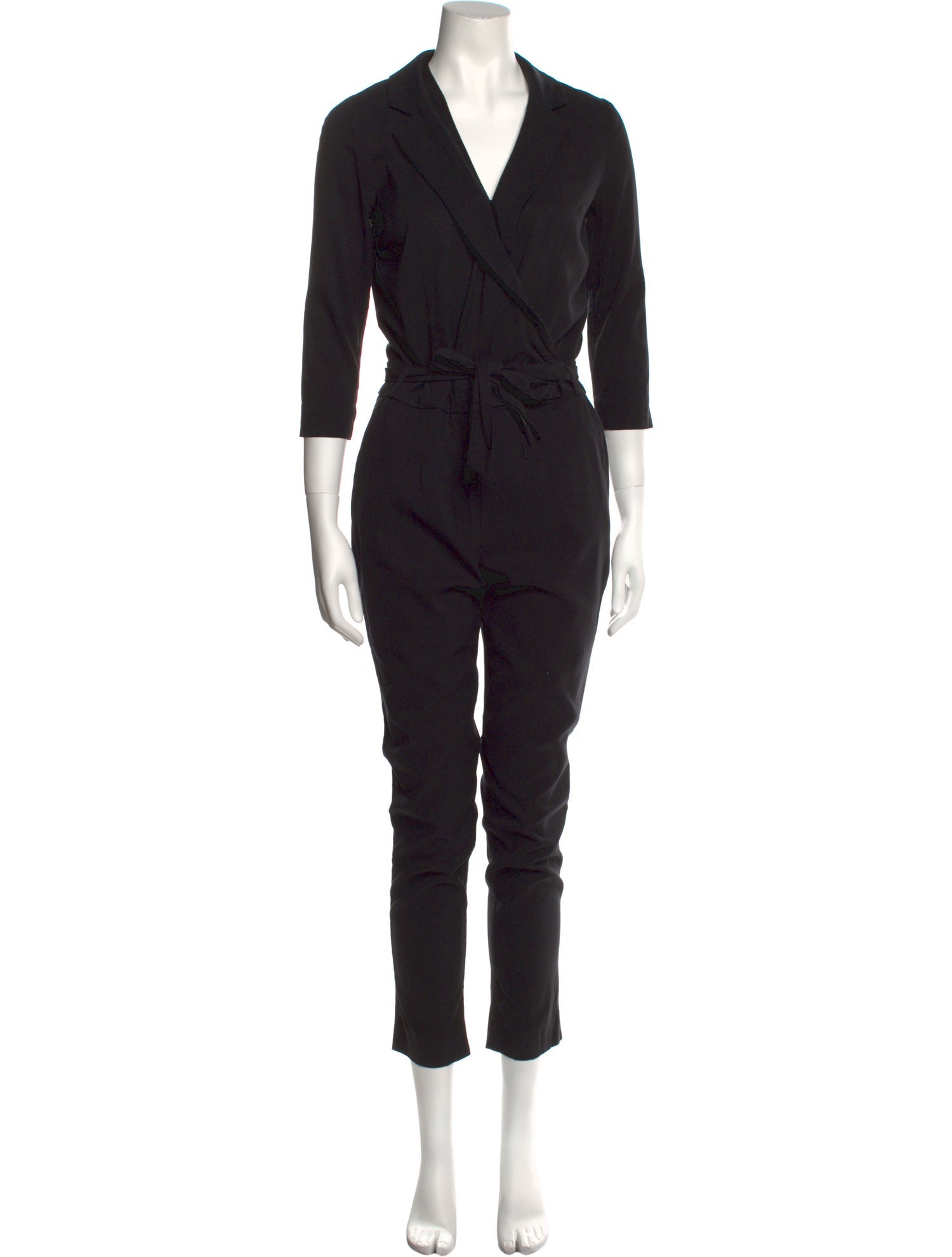 Sézane V-Neck Jumpsuit