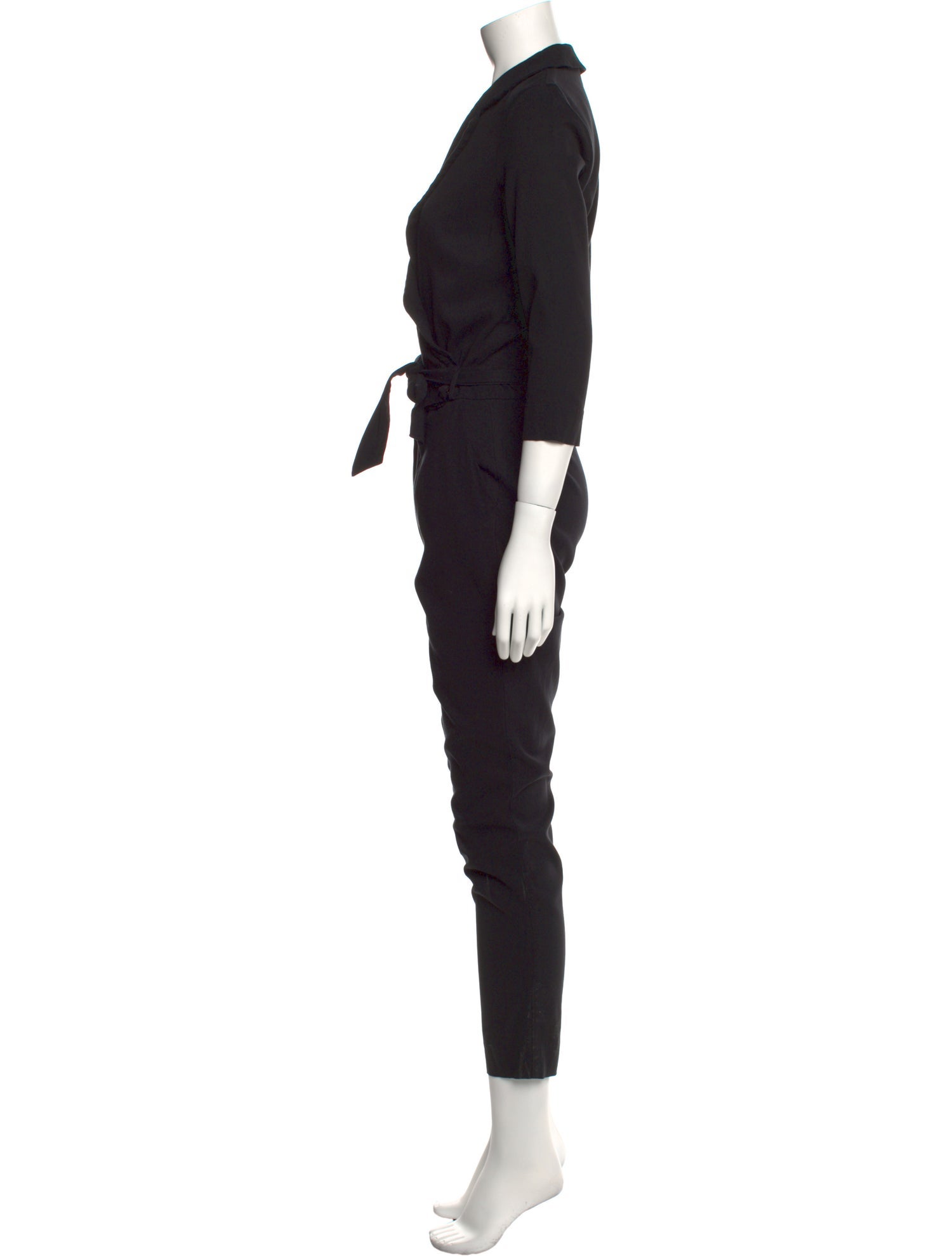 Sézane V-Neck Jumpsuit