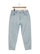 Sézane High-Rise Straight Leg Jeans