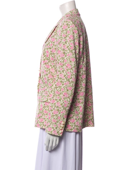 Sézane Floral Print Blazer