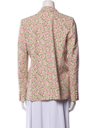 Sézane Floral Print Blazer