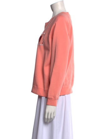 Sézane Graphic Print Crew Neck Sweatshirt