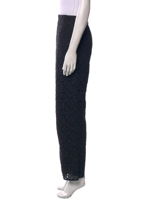 Sézane Lace Pattern Wide Leg Pants