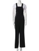 Sézane Wool Square Neckline Jumpsuit