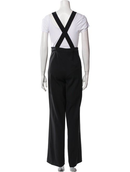 Sézane Wool Square Neckline Jumpsuit
