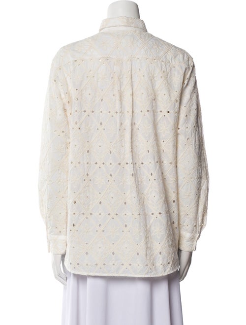 Sézane Long Sleeve Button-Up Top