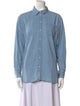 Sézane Long Sleeve Button-Up Top
