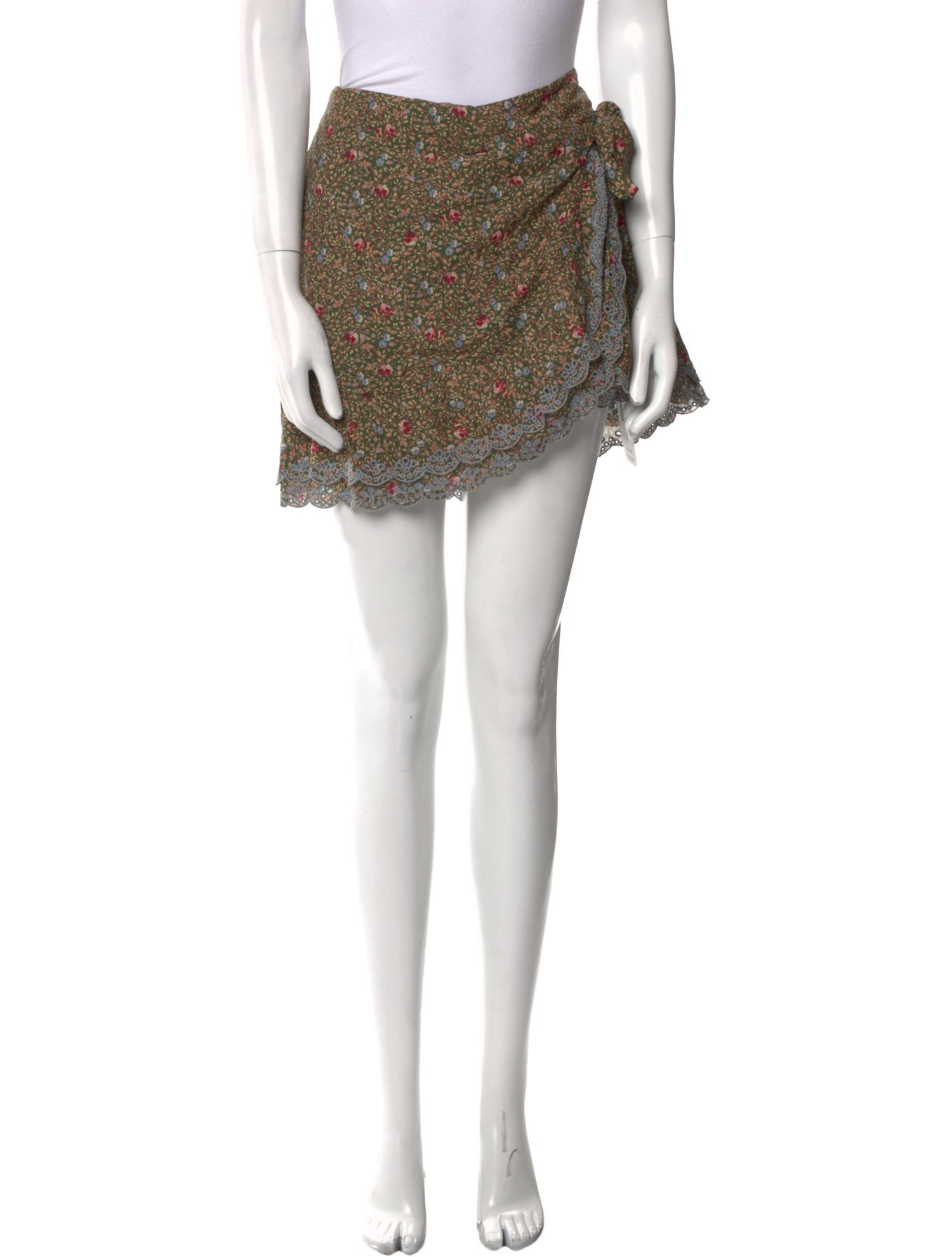 Sézane Floral Print Mini Skirt w/ Tags