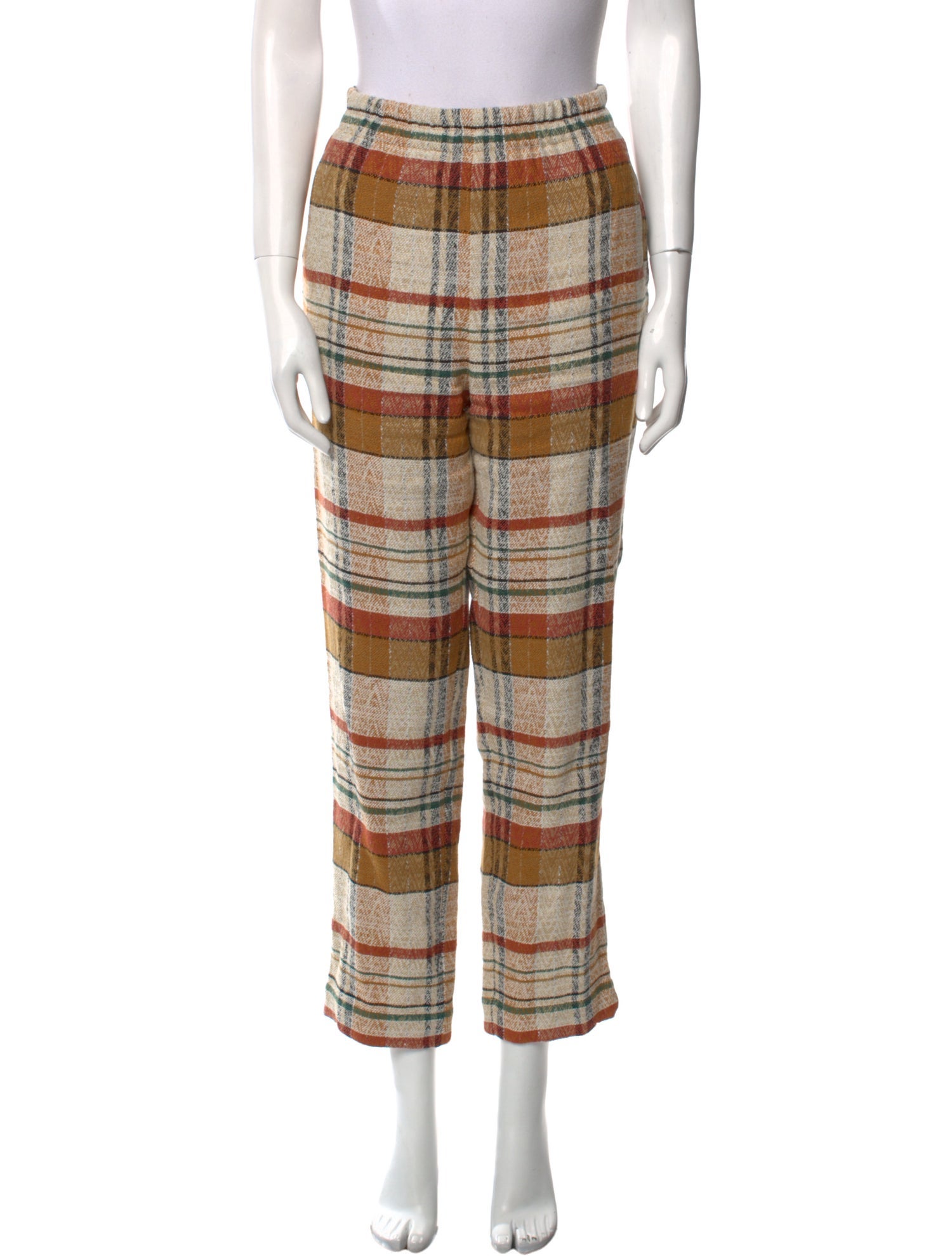 Sézane Linen Straight Leg Pants