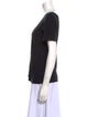 Sézane Scoop Neck Short Sleeve T-Shirt