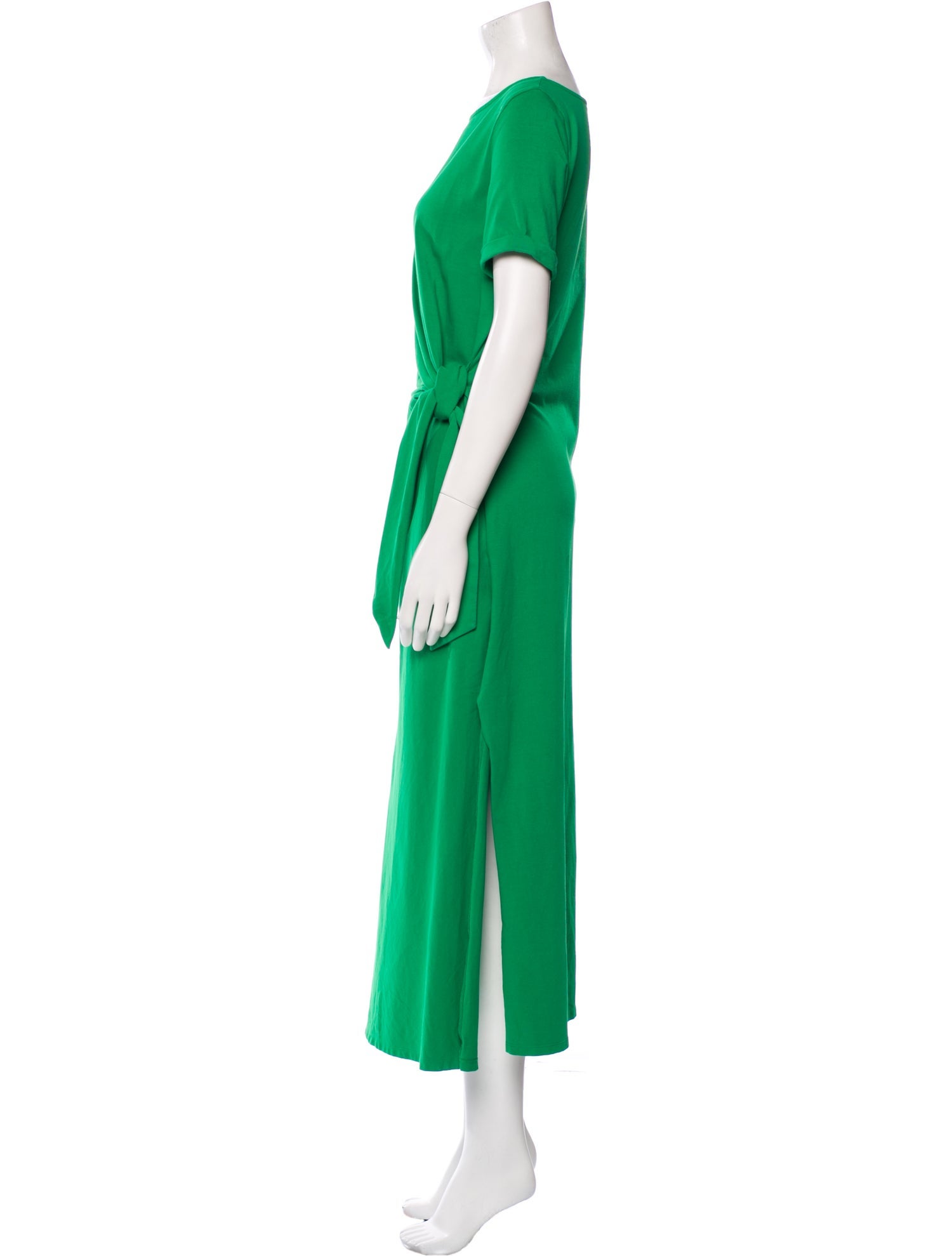Sézane Bateau Neckline Midi Length Dress