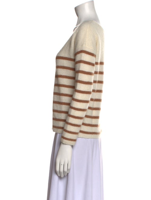 Sézane Mohair Striped Sweater
