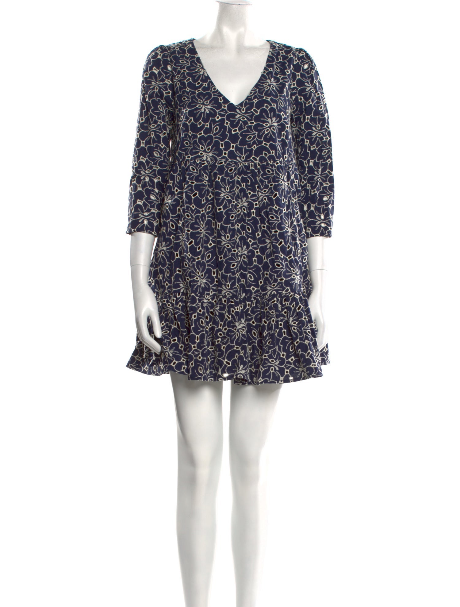 Sézane Printed Mini Dress