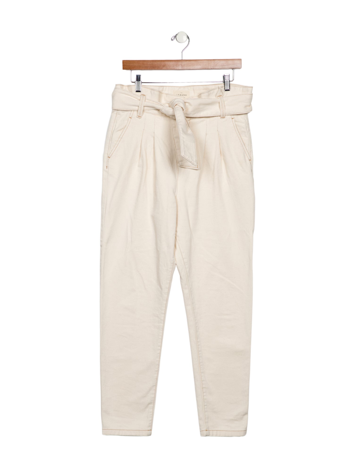 Sézane High-Rise Straight Leg Jeans