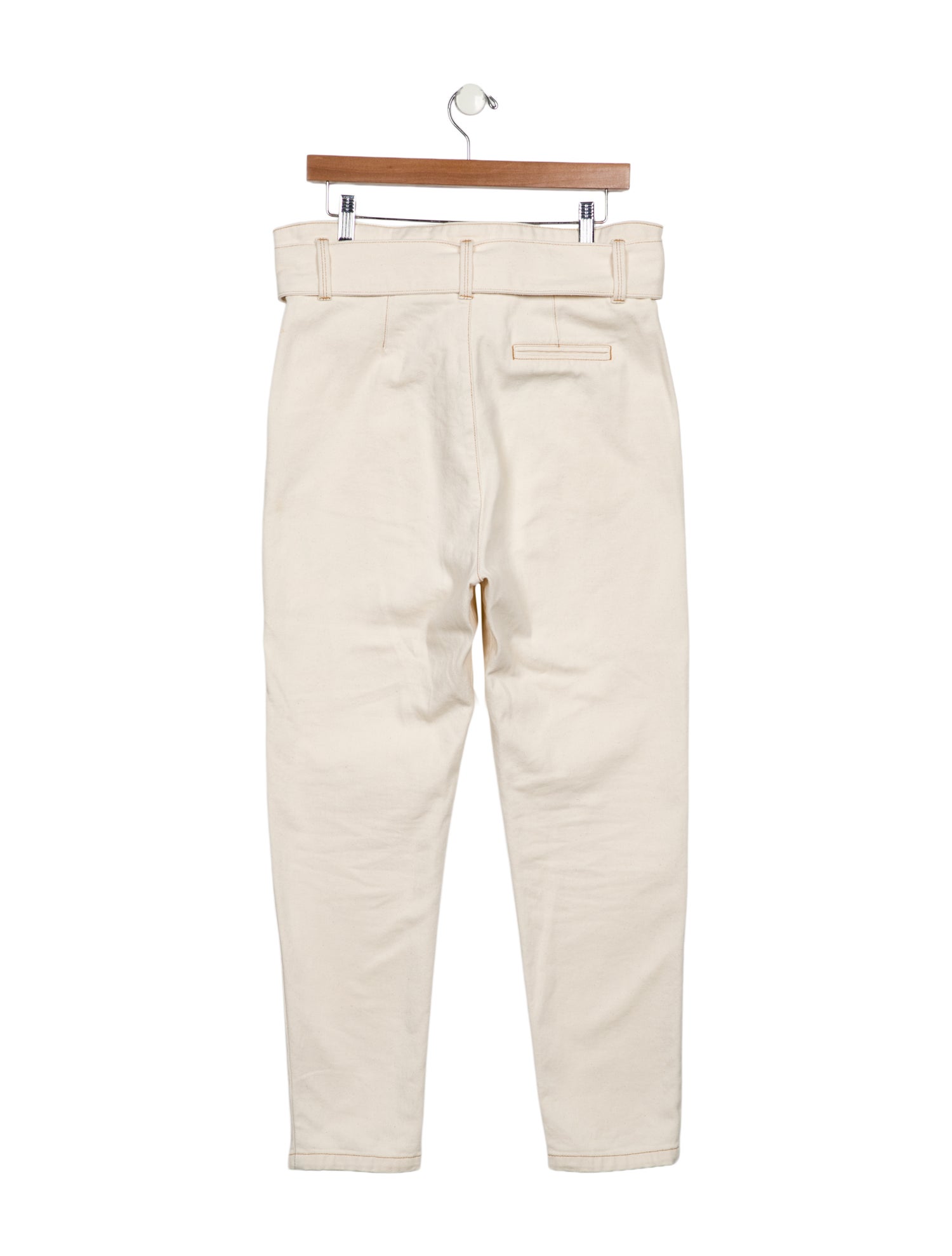 Sézane High-Rise Straight Leg Jeans