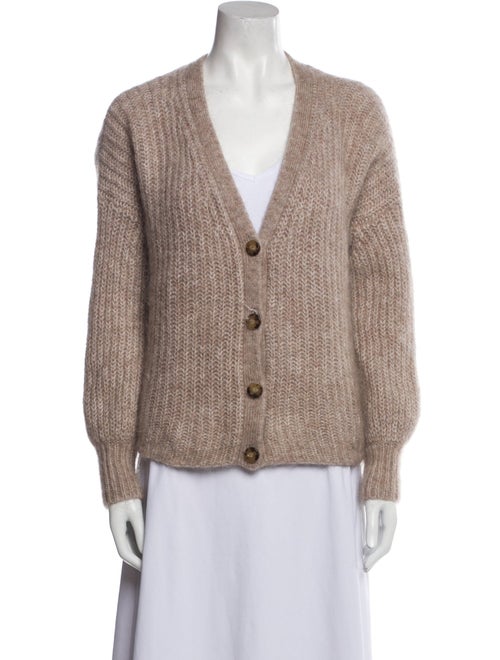 Sézane Mohair V-Neck Sweater