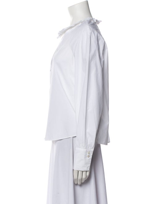Sézane Long Sleeve Button-Up Top