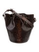 Sézane Leather Bucket Bag