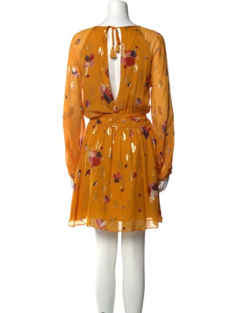 Sézane Silk Knee-Length Dress