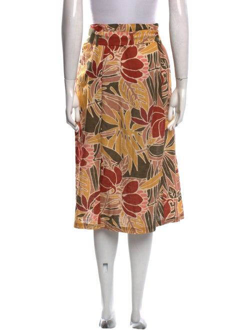 Sézane Linen Knee-Length Skirt