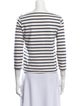 Sézane Striped Bateau Neckline Top
