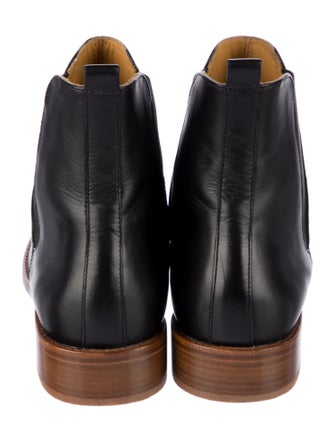 Sézane Leather Chelsea Boots