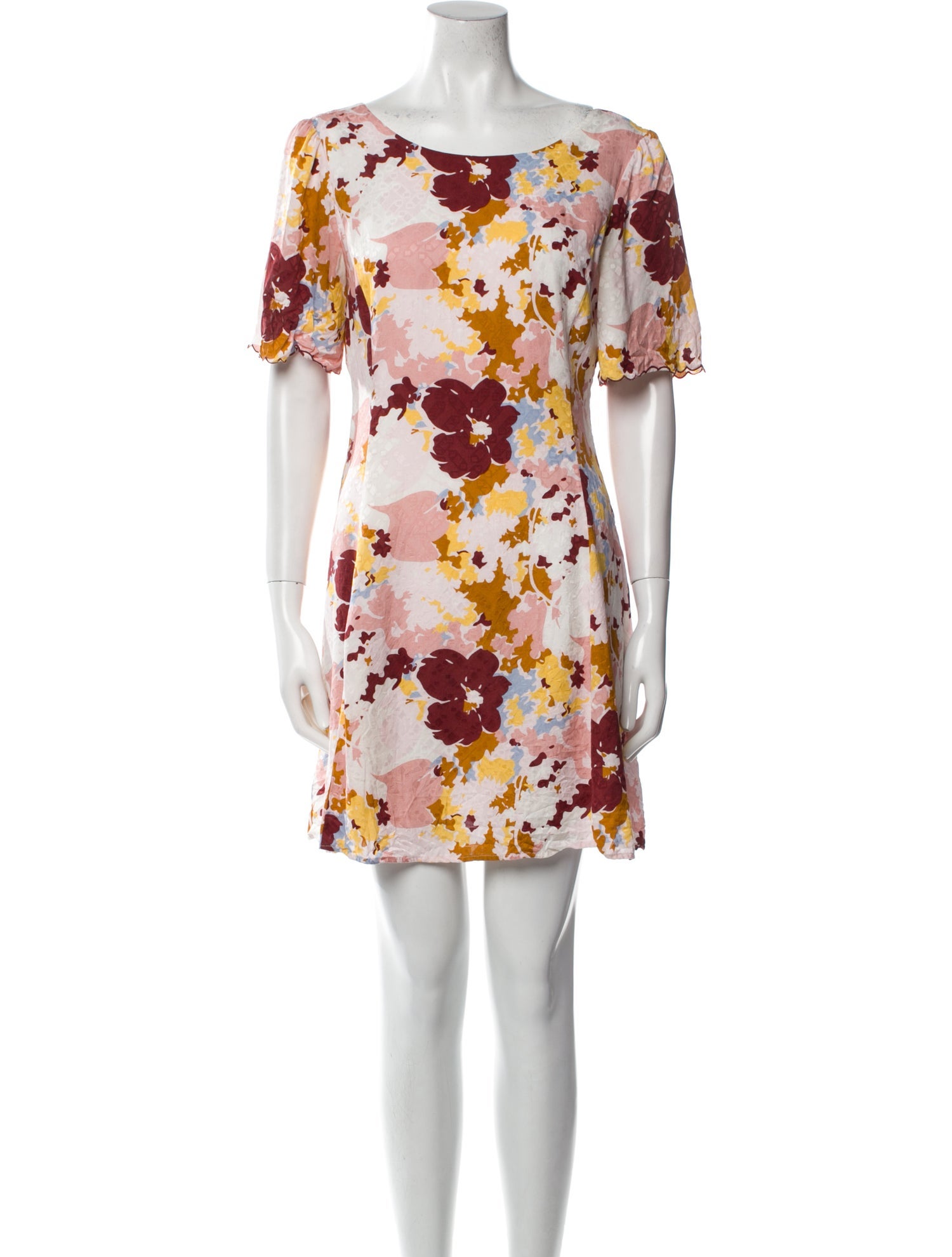 Sézane Silk Mini Dress