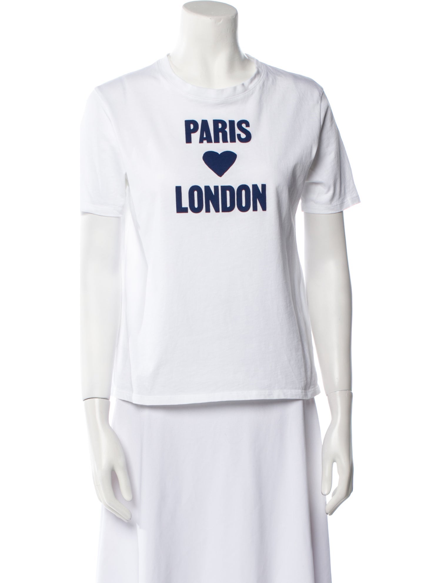 Sézane Graphic Print Crew Neck T-Shirt